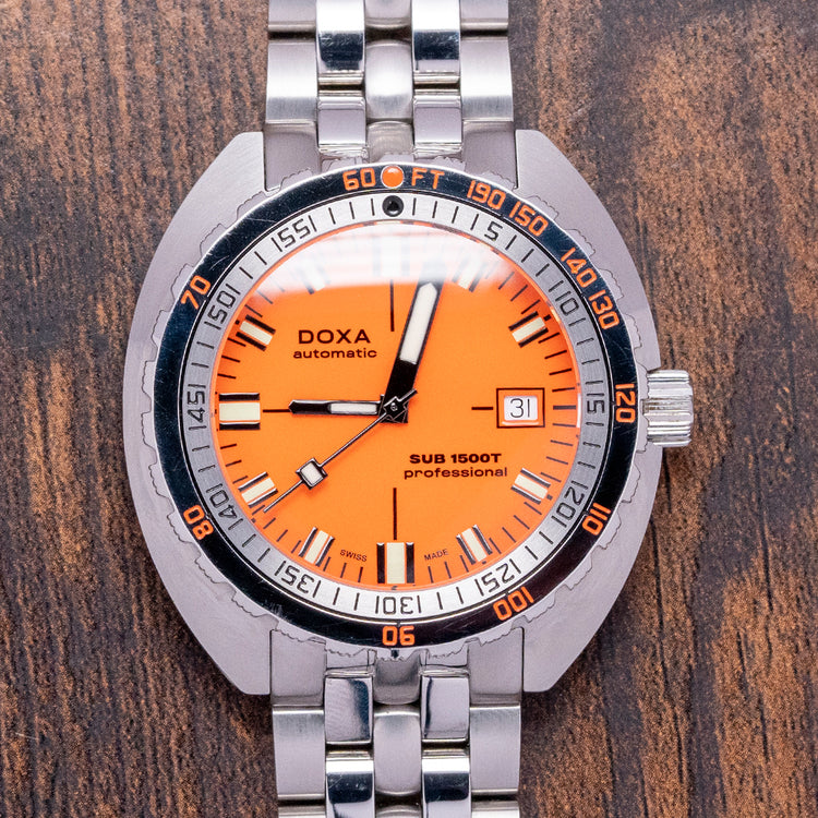 2024 Doxa SUB 1500T Professional Orange 45mm