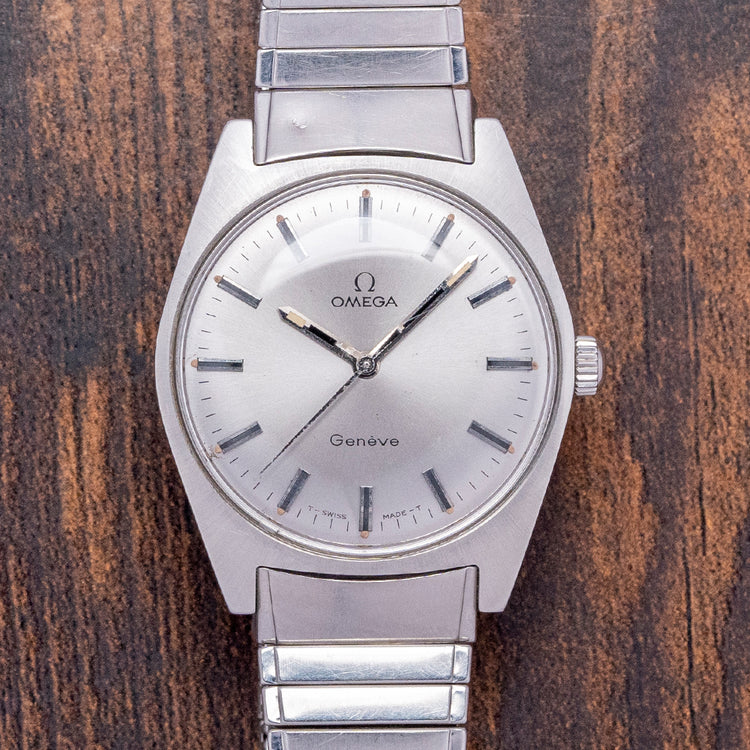 1970 Omega Geneve Manual on Omega Fixo Bracelet 135.041