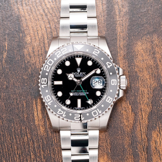 2017 Rolex GMT-Master II 40mm Black Discontinued 116710LN