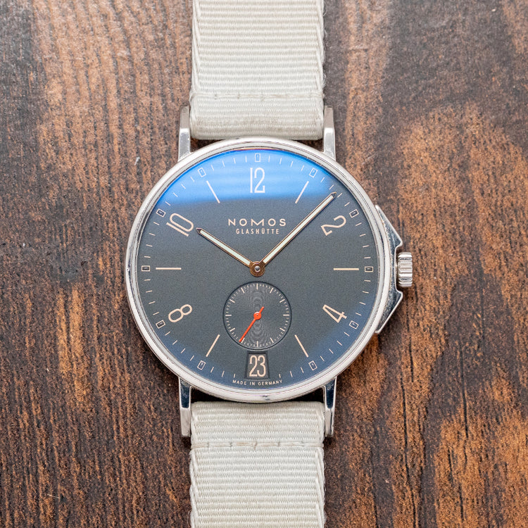 2016 Nomos Ahoi Atlantik Blue Automatic 40mm 552