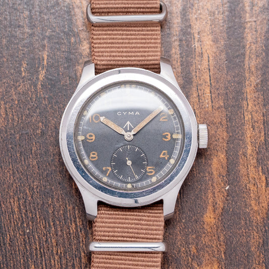 1945 CYMA 'Dirty Dozen' W.W.W. WWII Military Watch 38mm