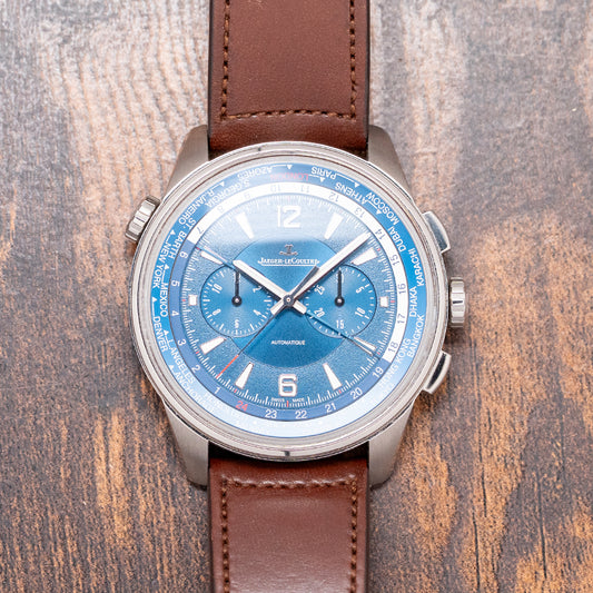 2023 Jaeger-LeCoultre Polaris Chronograph Worldtime Blue 44mm
