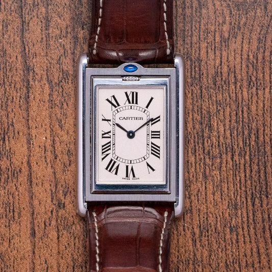 2001 Cartier Tank Basculante Mechanical 2390 25.5mm