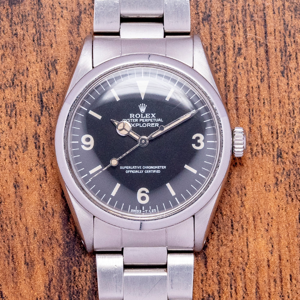 1984 Rolex Explorer 1 36mm Tritium 1016 on Bracelet