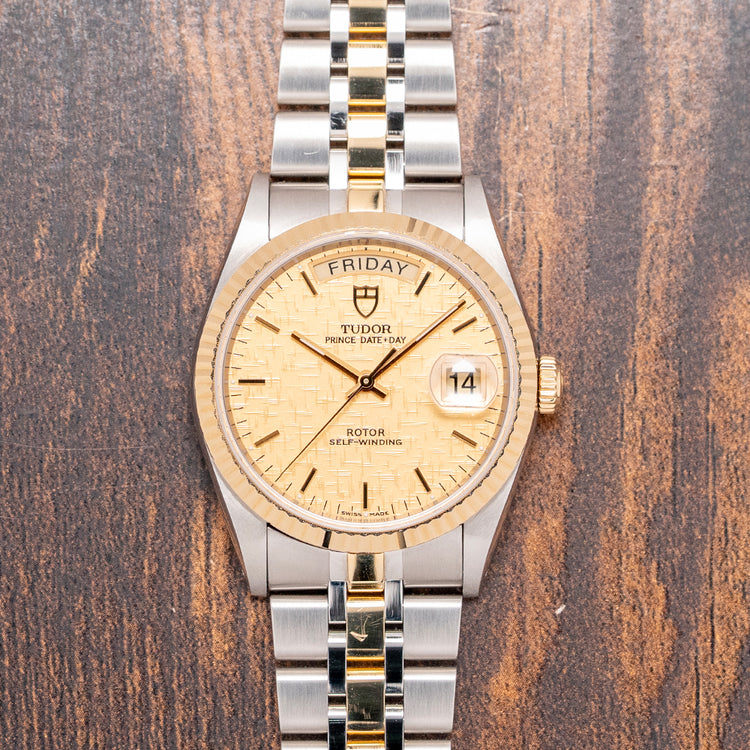 2021 Tudor Prince Date+Day 36mm Steel & Gold 76213