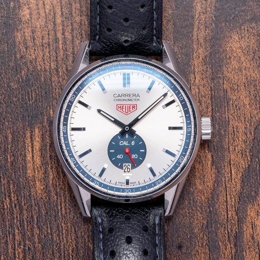 2018 TAG Heuer Carrera Caliber 6 Automatic on Strap 39mm