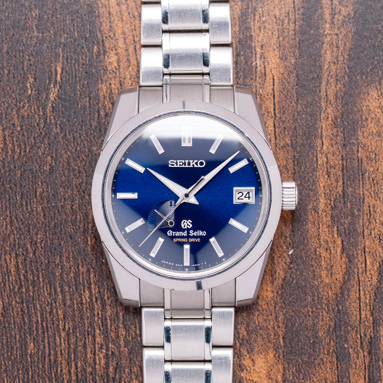 2014 Grand Seiko Spring Drive 'Self Dater' Limited Blue SBGA105