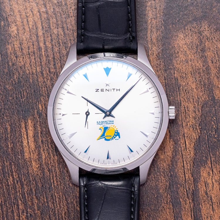 2011 Zenith Heritage Ultra Thin 40mm '20th Anniversary Kazakhstan Independence'