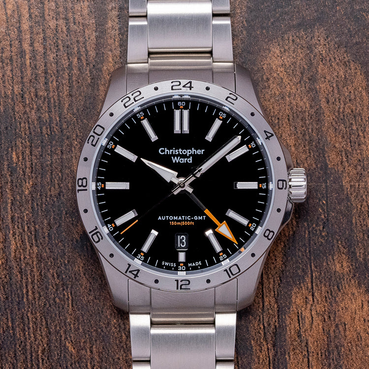 2021 Christopher Ward C63 Sealander GMT 39mm Black