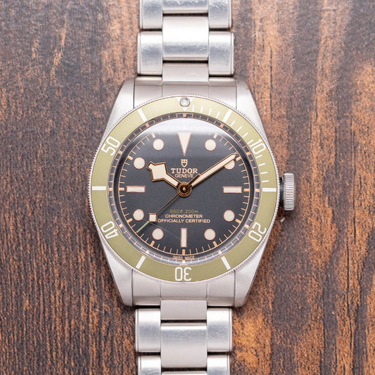 2018 Tudor Black Bay "Harrods" Green Edition 41mm 79230G