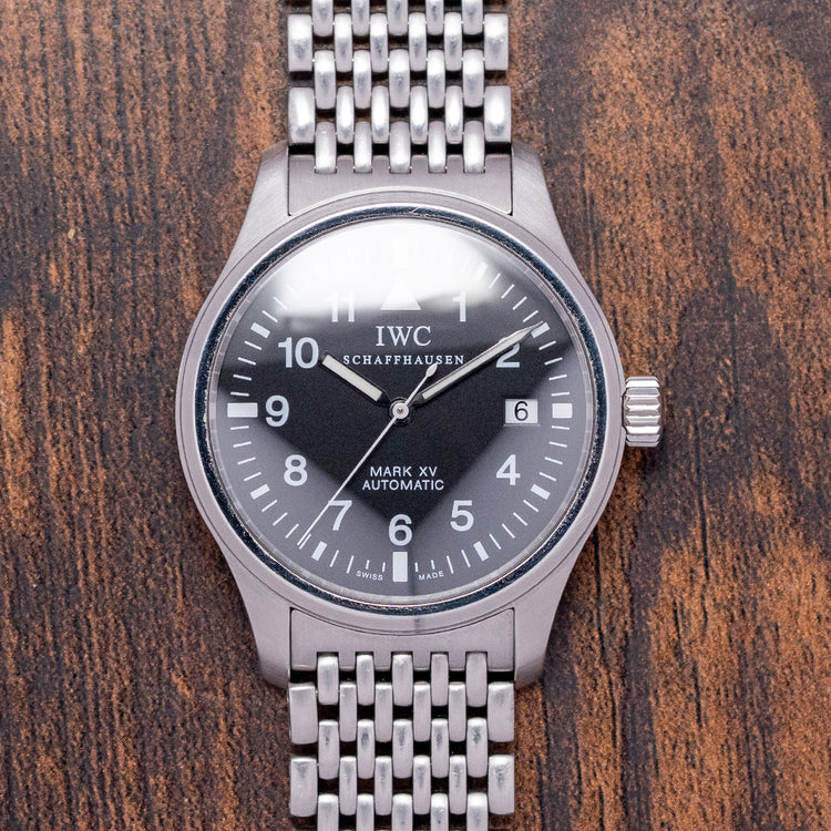2000s IWC Pilot Mark XV on IWC Bracelet 38mm IW325301