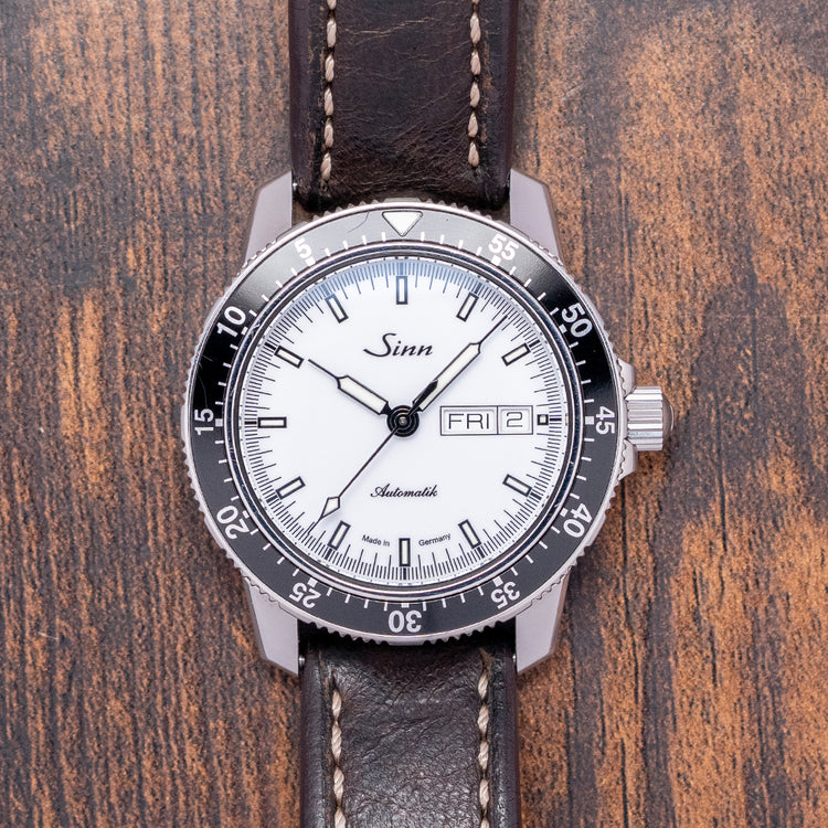 2020 Sinn 104 St Sa I W White Dial 41mm Automatic