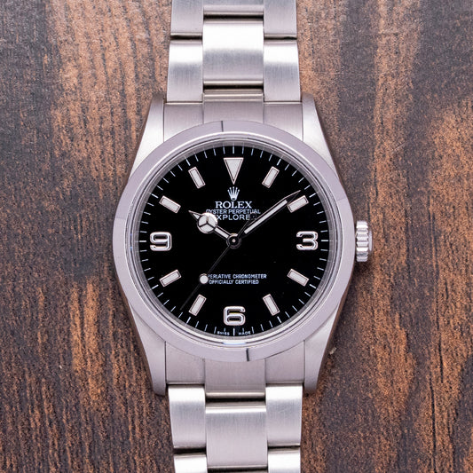 2005 Rolex Explorer I 36mm on SEL Bracelet 114270