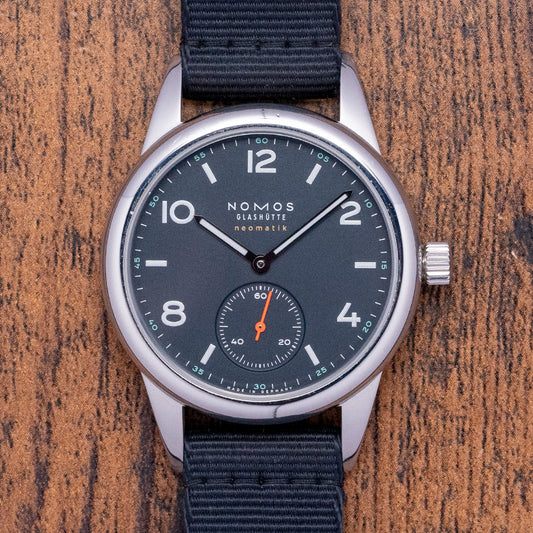 2019 Nomos Club Neomatik Atlantik Blue 37mm 741