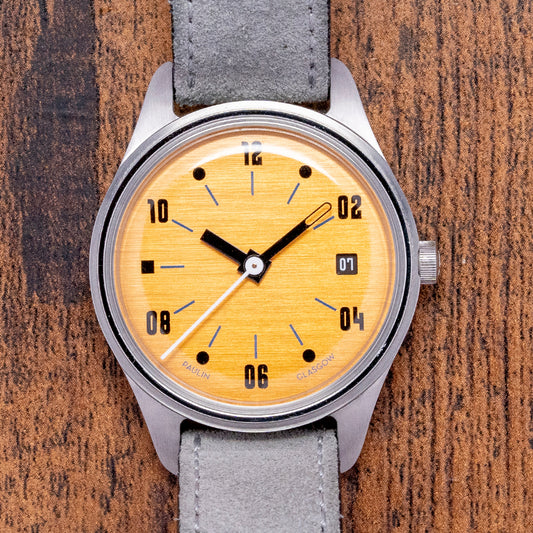 2021 Paulin Neo B Orange Dial with Date Automatic