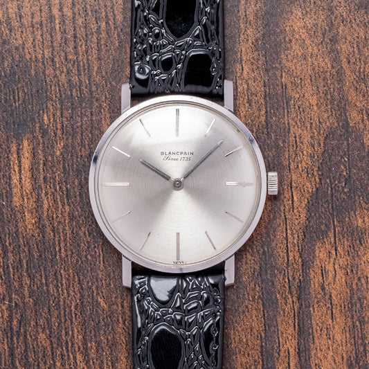 1960s Blancpain Rayville 'Ultra Thin' Steel 34mm
