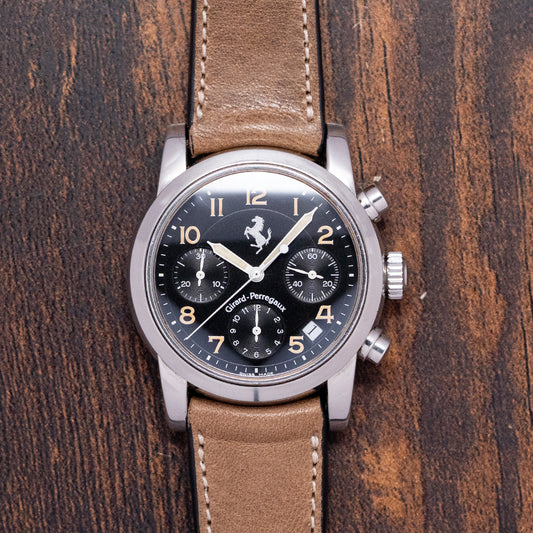 1990s Girard-Perregaux Ferrari Auto Chronograph 38mm 8020