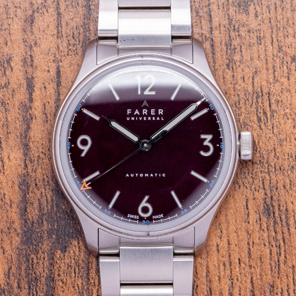 2021 Farer Discovery 39mm Purple Dial Automatic