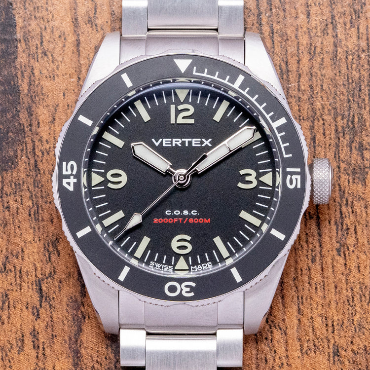 2022 Vertex M60 AquaLion No-Date on Bracelet