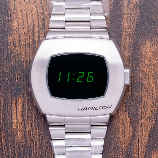2022 Hamilton American Classic PSR Digital Quartz 'Green' H52414131