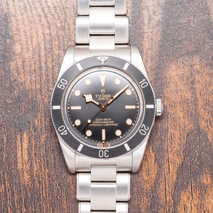 2023 Tudor Black Bay 54 Black 37mm 79000N on Bracelet
