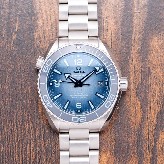2023 Omega Seamaster Planet Ocean Summer Blue 39.5mm