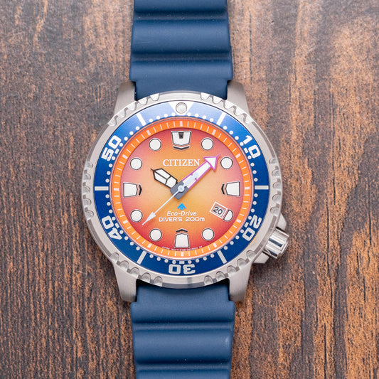 2023 Citizen Promaster Diver 200m Orange Dial 44mm