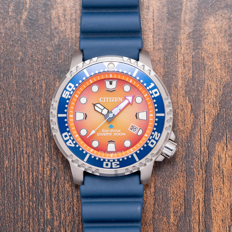 2023 Citizen Promaster Diver 200m Orange Dial 44mm