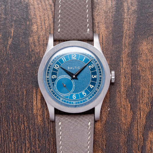 2022 Baltic X A Collected Man MR01 Blue Roulette Limited 36mm