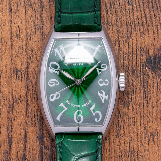 2016 Franck Muller Cintrée Curvex Green Automatic 5850