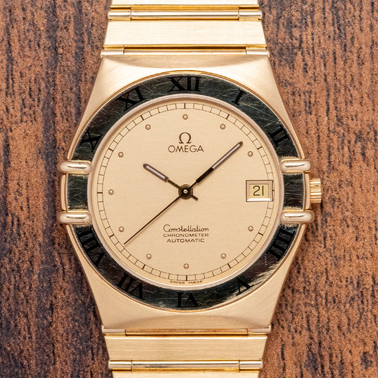 1986 Omega Constellation Automatic 18ct Gold