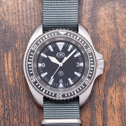 2025 CWC Ti300 Titanium Quartz Diver 41.5mm