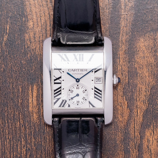 2010s Cartier Tank MC Automatic 34mm x 43.5mm 3589