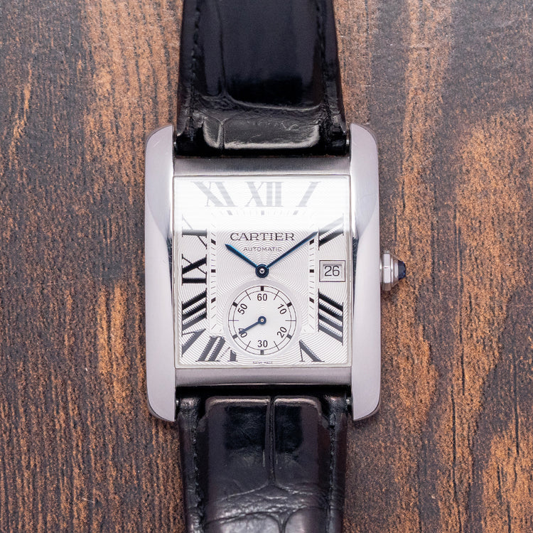 2010s Cartier Tank MC Automatic 34mm x 43.5mm 3589