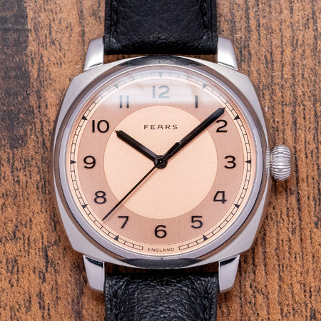 2024 Fears Brunswick 40mm Copper Salmon Automatic