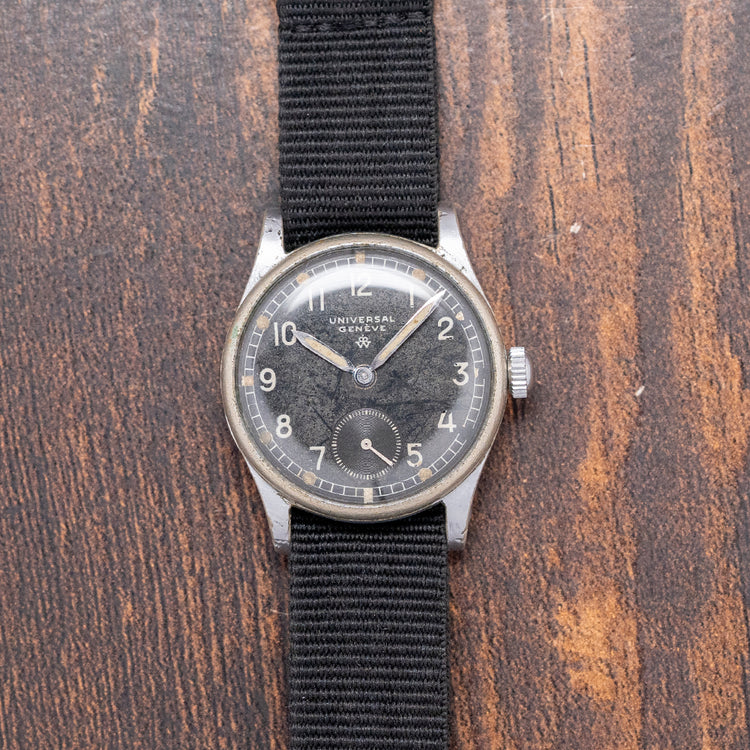 1941 Universal Genève 'Wilhelmina' Black 30mm 31250