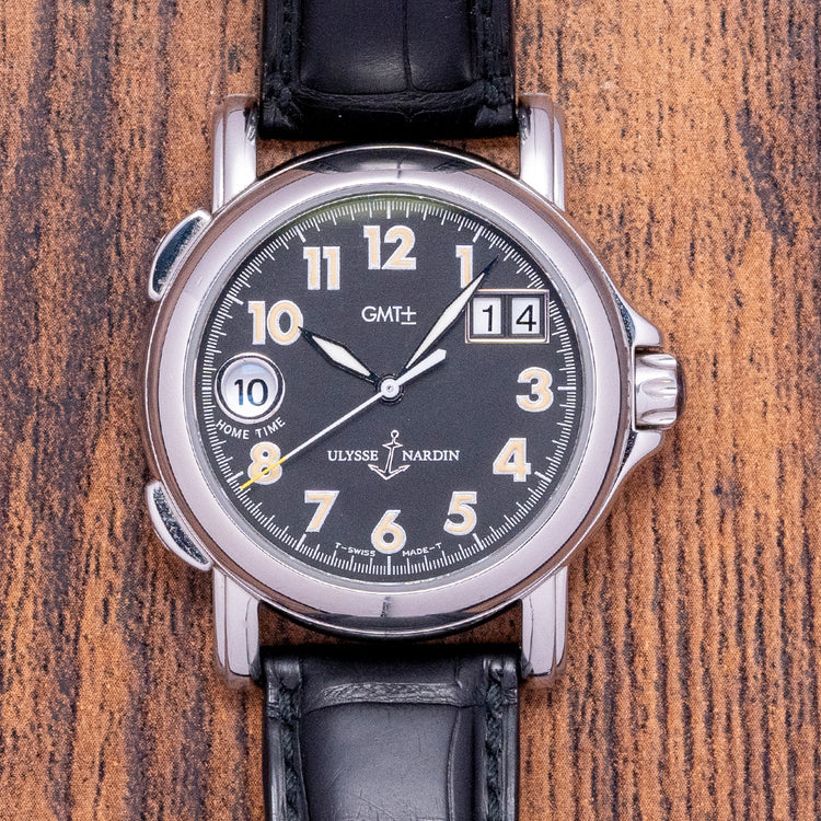 1990s Ulysse Nardin San Marco Big Date GMT 37mm 223-22