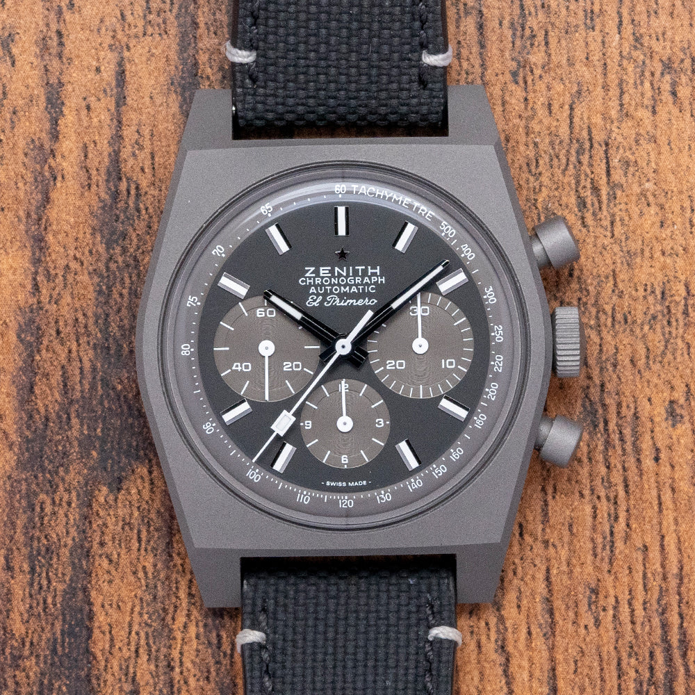 2020 Zenith Chronomaster Revival Shadow 37mm Titanium