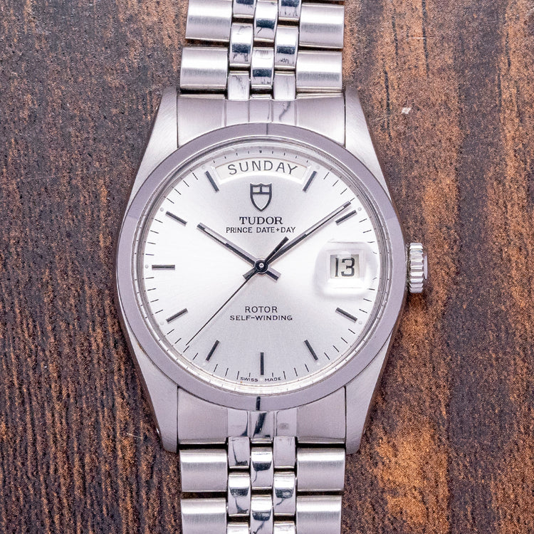 1981 Tudor Prince Date + Day Automatic 35mm on Bracelet 94500