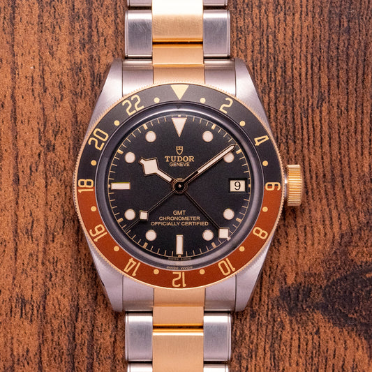 Unworn 2022 Tudor Black Bay GMT Steel & Gold 79833MN