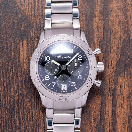 2000s Breguet Type XX Transatlantique Flyback 39mm 3820