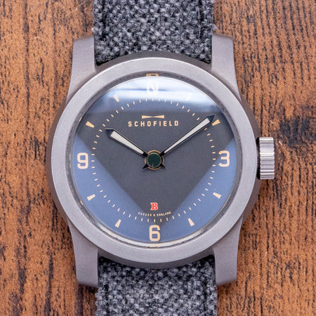 2017 Schofield Beater 1 Early Grey Enamel Dial Automatic