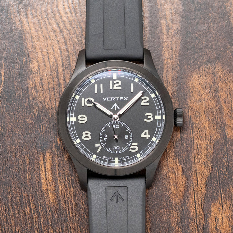 2018 Vertex M100B Black Limited Edition of 150 40mm