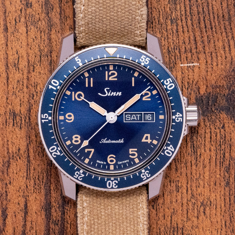 2020 Sinn 104 St Sa A B E Blue Automatic Limited Edition