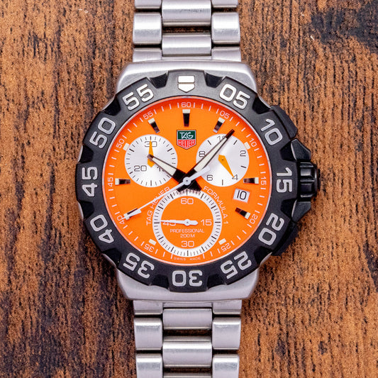 2007 TAG Heuer Formula 1 Orange Chronograph CAH1113