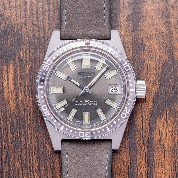 1966 Seiko Divers "62MAS" Big Crown Automatic 38mm 6217-8001