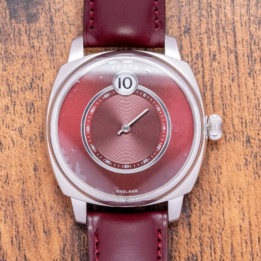 2023 Fears Christopher Ward Alliance 01 Jump Hour Red Dial