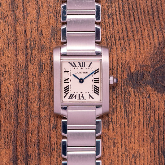 2000s Cartier Tank Francaise Quartz Ladies 20mm