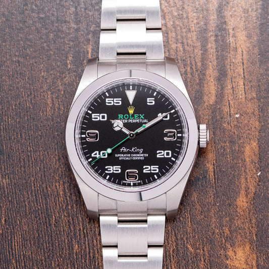 2022 Rolex Air King 40mm Black Dial Discontinued 116900