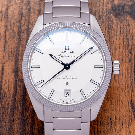 2015/17 Omega Globemaster White 39mm 130.30.39.21.02.001